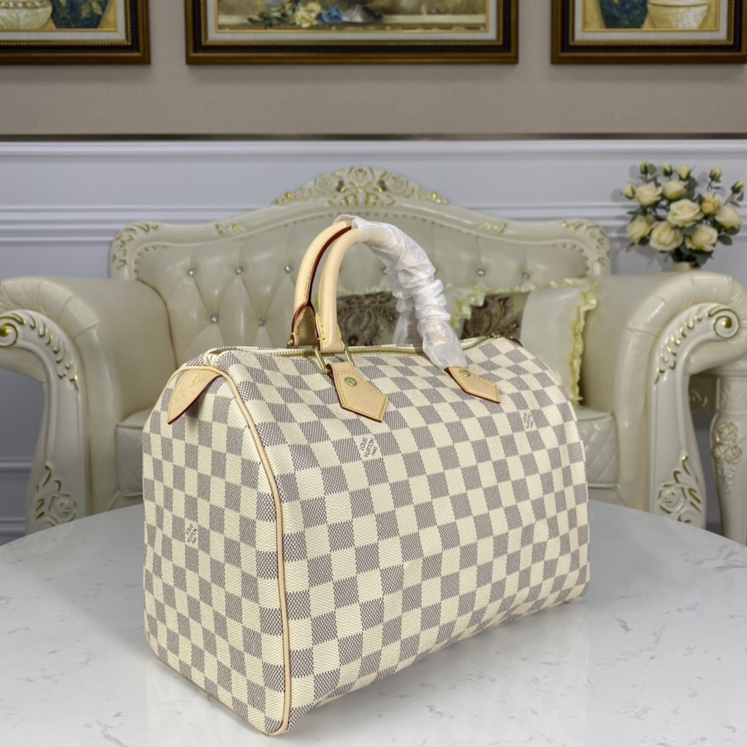 Louis Vuitton SPEEDY BANDOULIERE 30 Damier Ebene Handbag N41370 